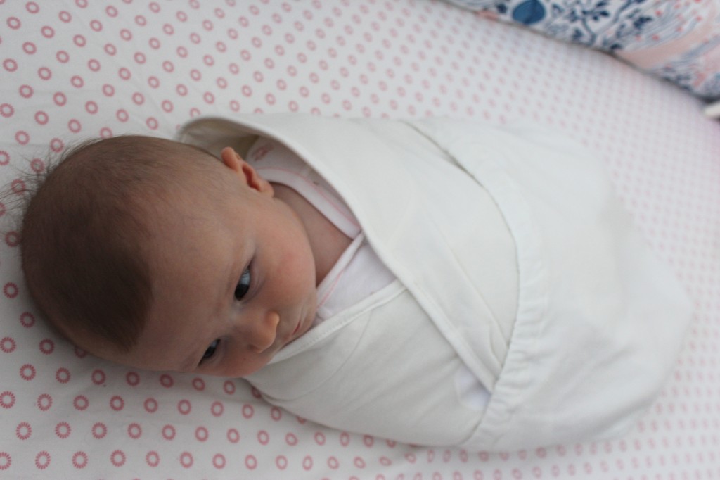 Swaddling with Ergobaby Stroller in the City