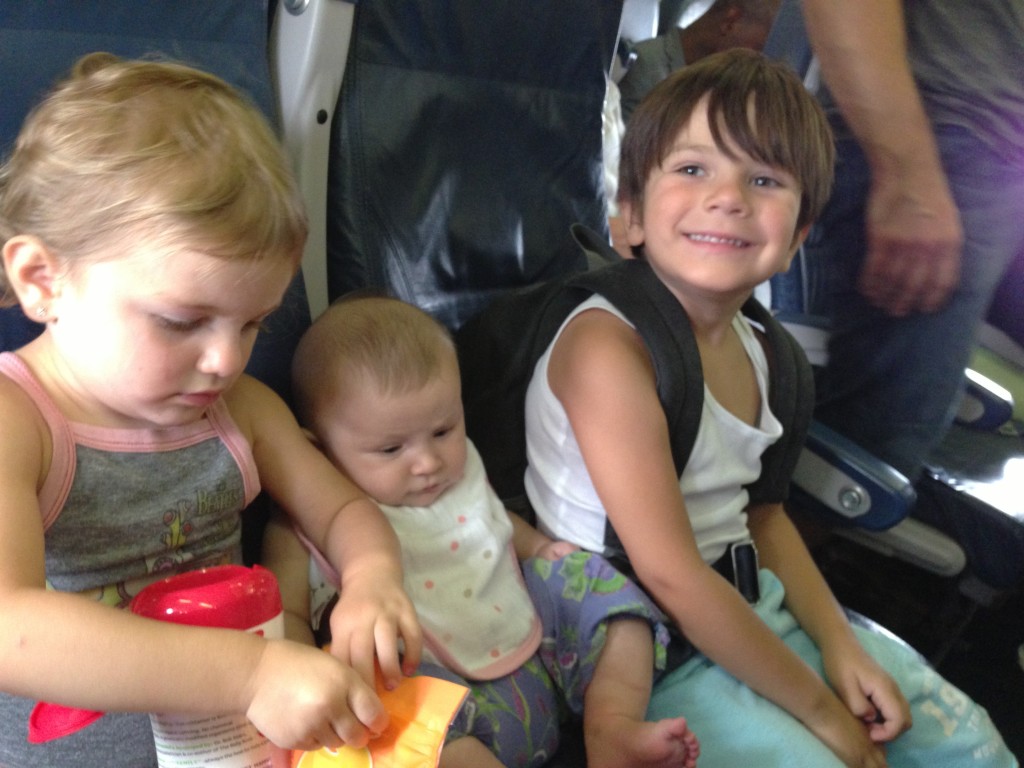 Family Travel JetBlue Airways Stroller in the City