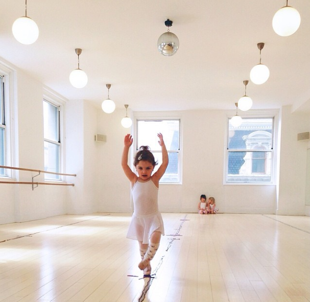 Toddler Ballet Class At Downtown Dance Factory