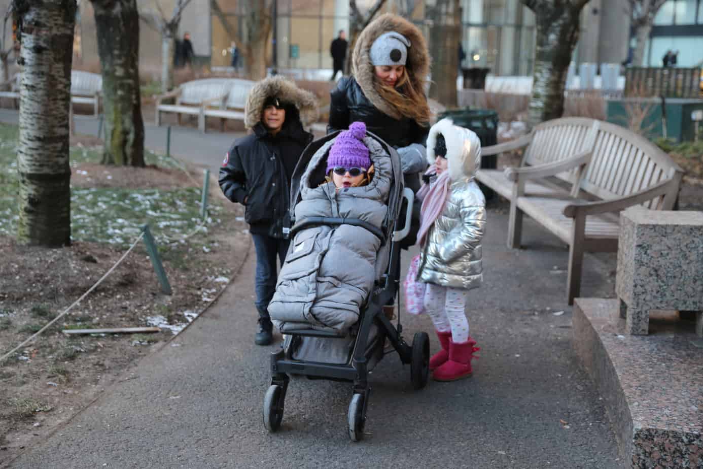 Winter Commuters | Stroller in the City