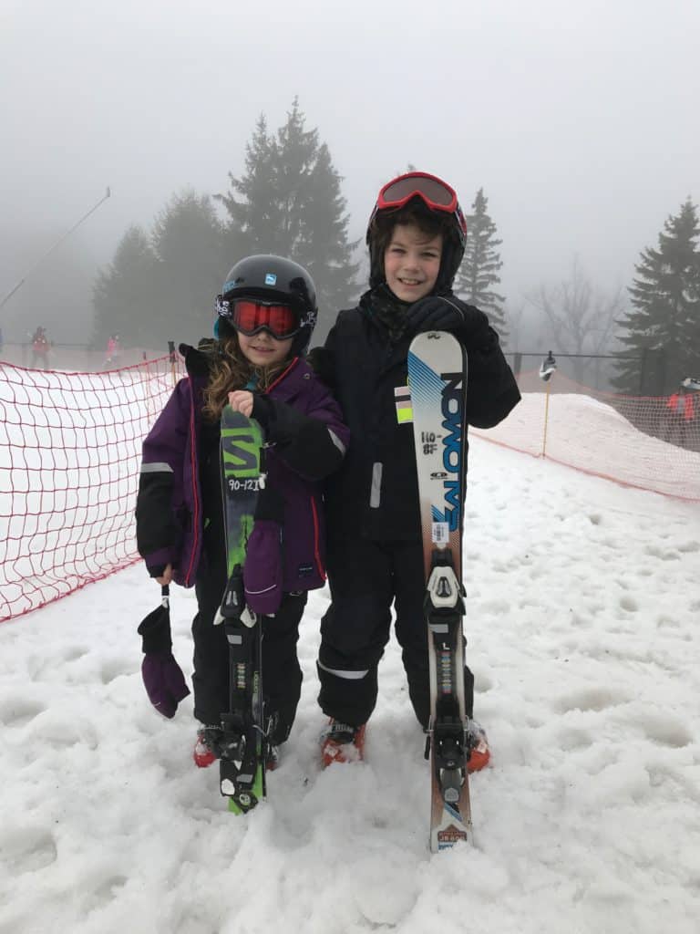 Family Ski Day at Camelback Mountain