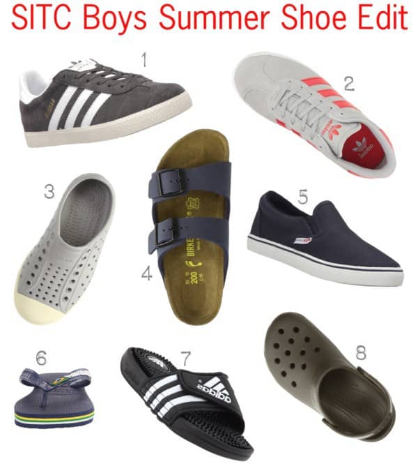 boys summer slip on shoes