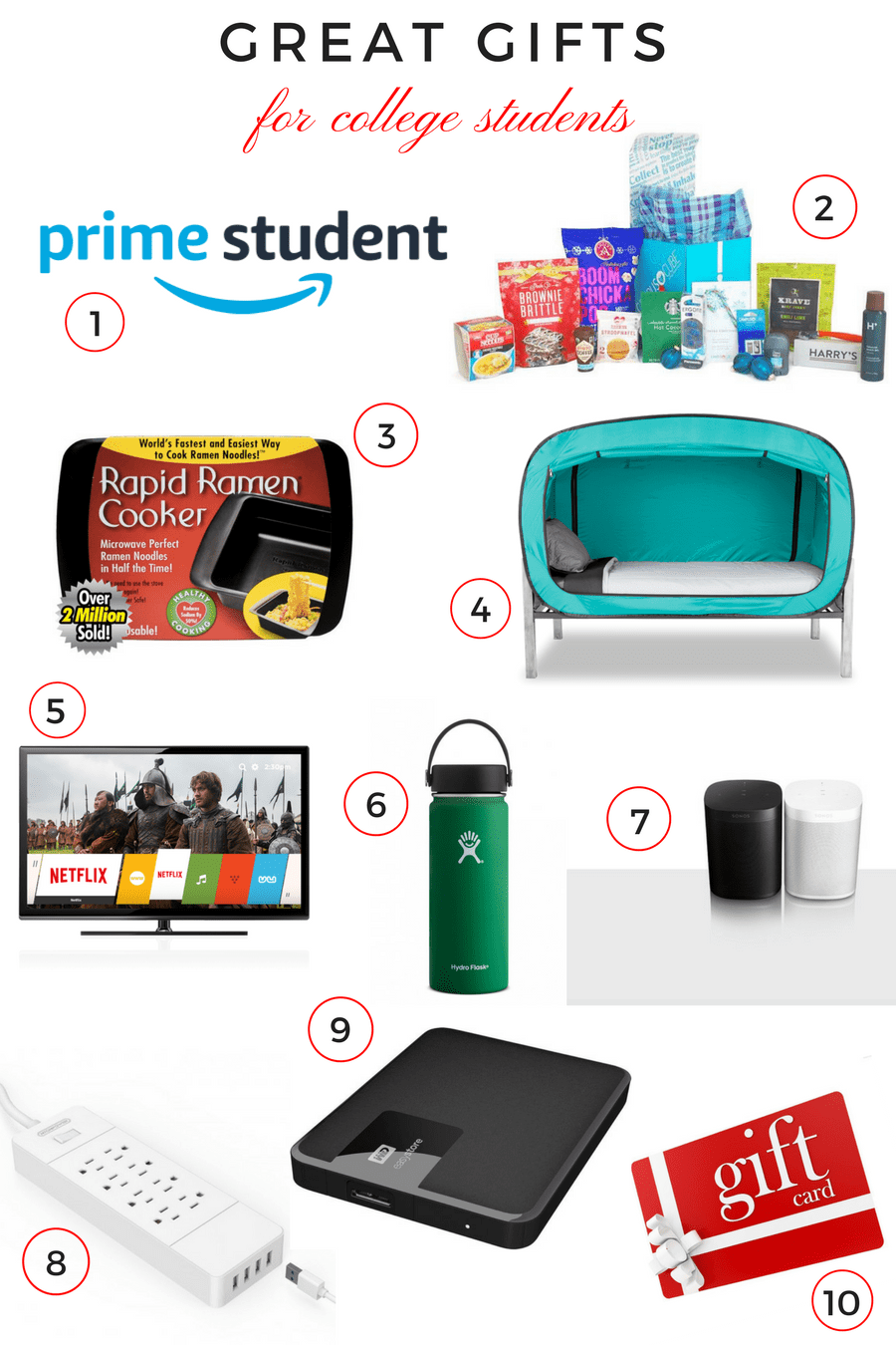 Study gifts store for college students