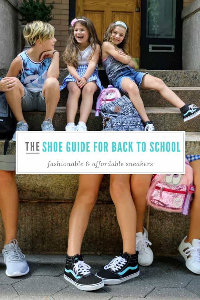 Back To School Shoe Guide | Stroller In The City