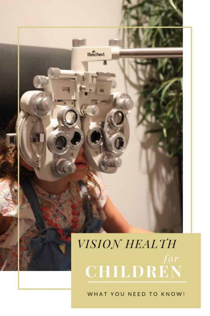 Vision Health For Children: What You Need To Know | Stroller In The City