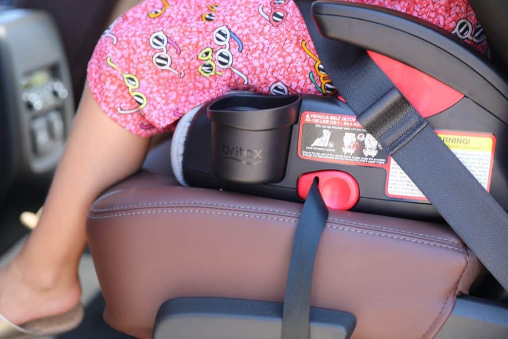 Car Seat Review: Britax Highpoint Nanotex Belt-Positioning Booster | Stroller In The City 