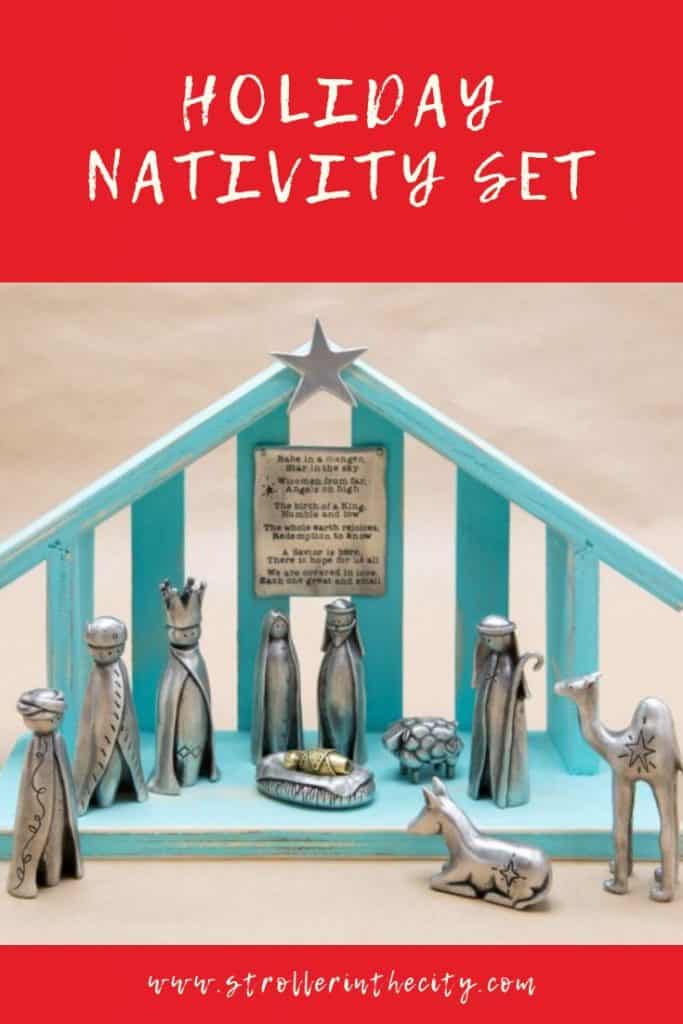 Making Additions To Our Traditions: Holiday Nativity Set | Stroller In The City