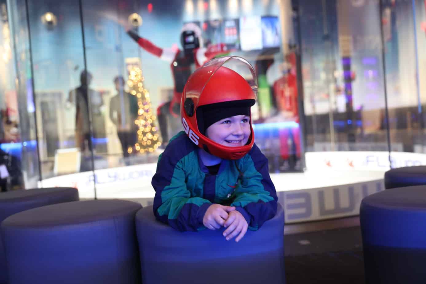 Indoor skydiving for kids in NYC