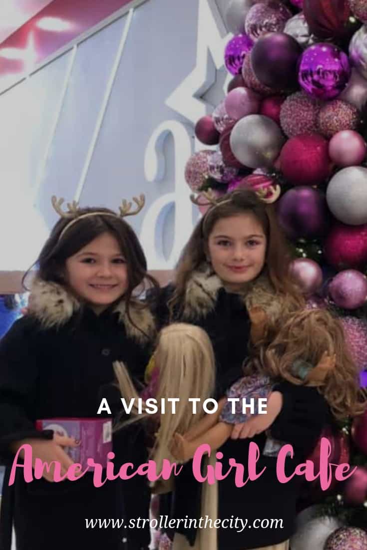 Plan a mom and daughter date at the American Girl Cafe NYC located in the flagship Rockefeller Center American Girl Store