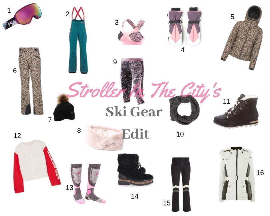 Ski Gear Edit For Mamas! | Stroller In The City