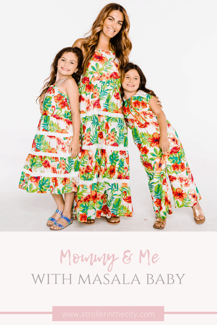 Mommy & Me With Masala Baby Stroller in the City(02)