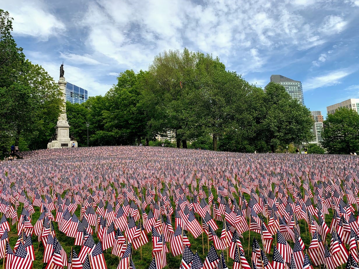 Boston Memorial Day weekend tribute to fallen soldiers