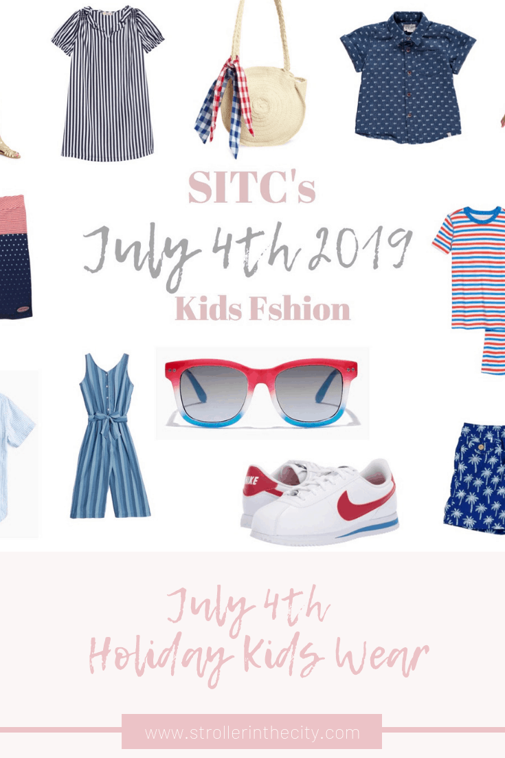 July 4th Kids Fashion | Stroller in the City