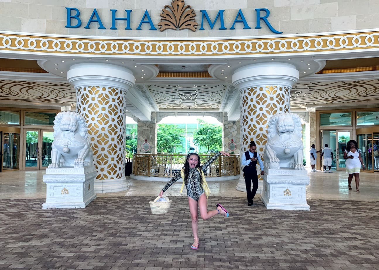 Baha Mar hotel lobby in the Bahamas