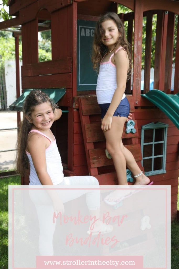 Shorts to Wear Under Dresses Monkey Bar Buddies Stroller in the City