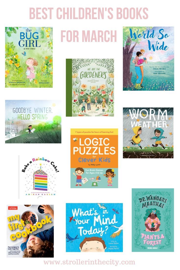 Kids Books For March | Stroller In The City