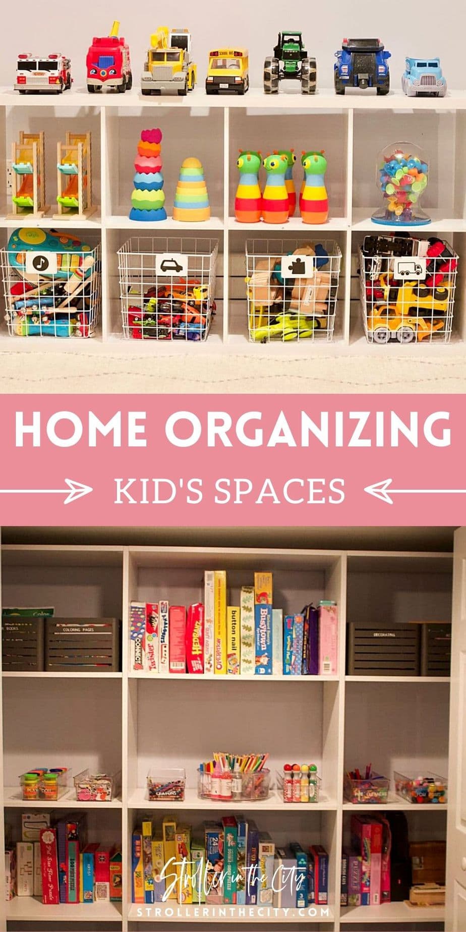 Organizing Kid Spaces | Stroller in the City