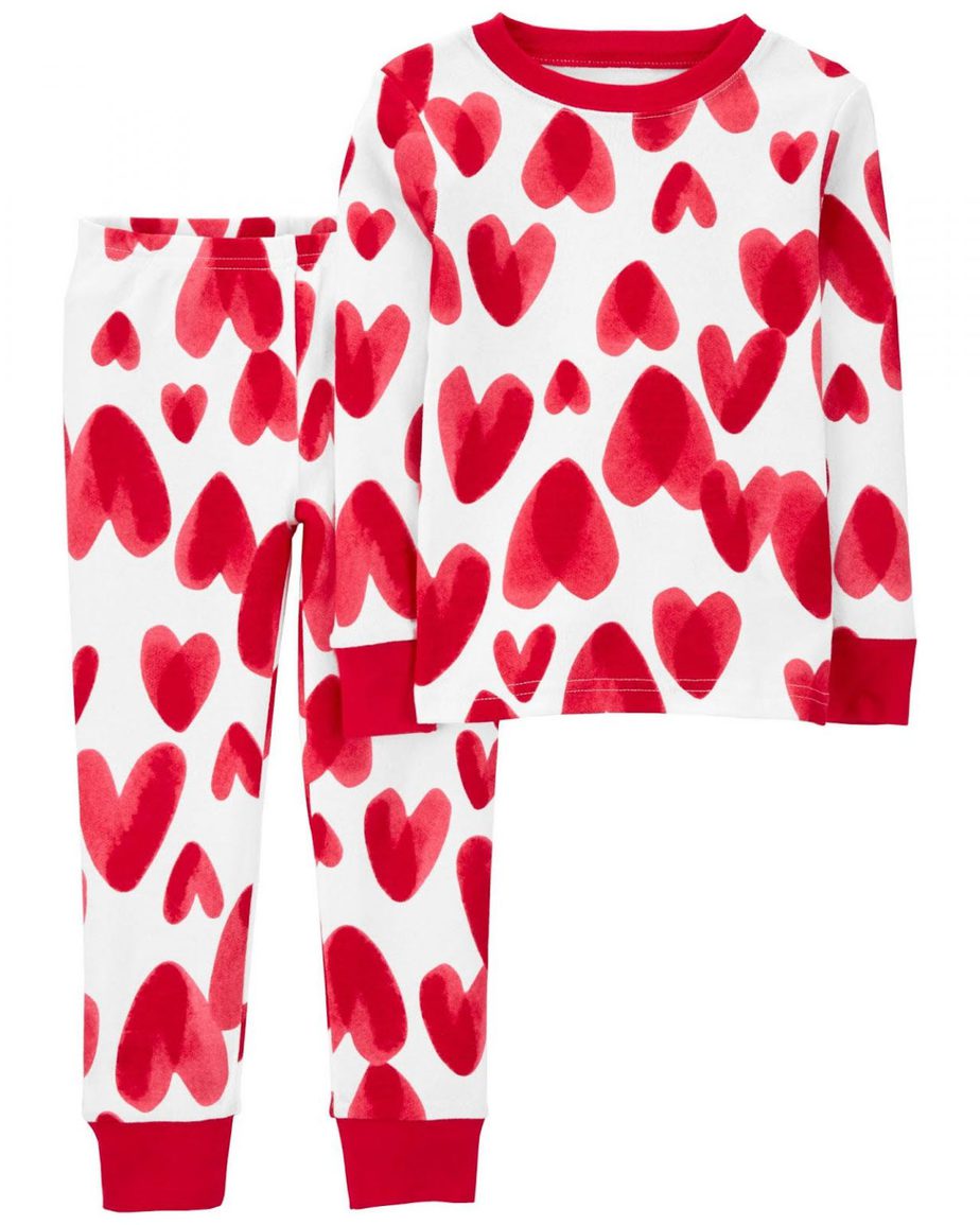 Valentine's Day Pajamas For Kids | Stroller in the City