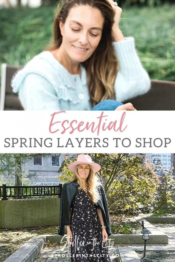 Essential Spring Layers | Stroller in the City