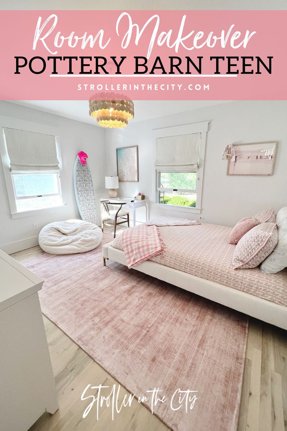 Pottery Barn Teen Room Makeover | Stroller in the City
