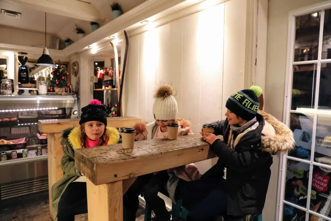 cafe ski resort