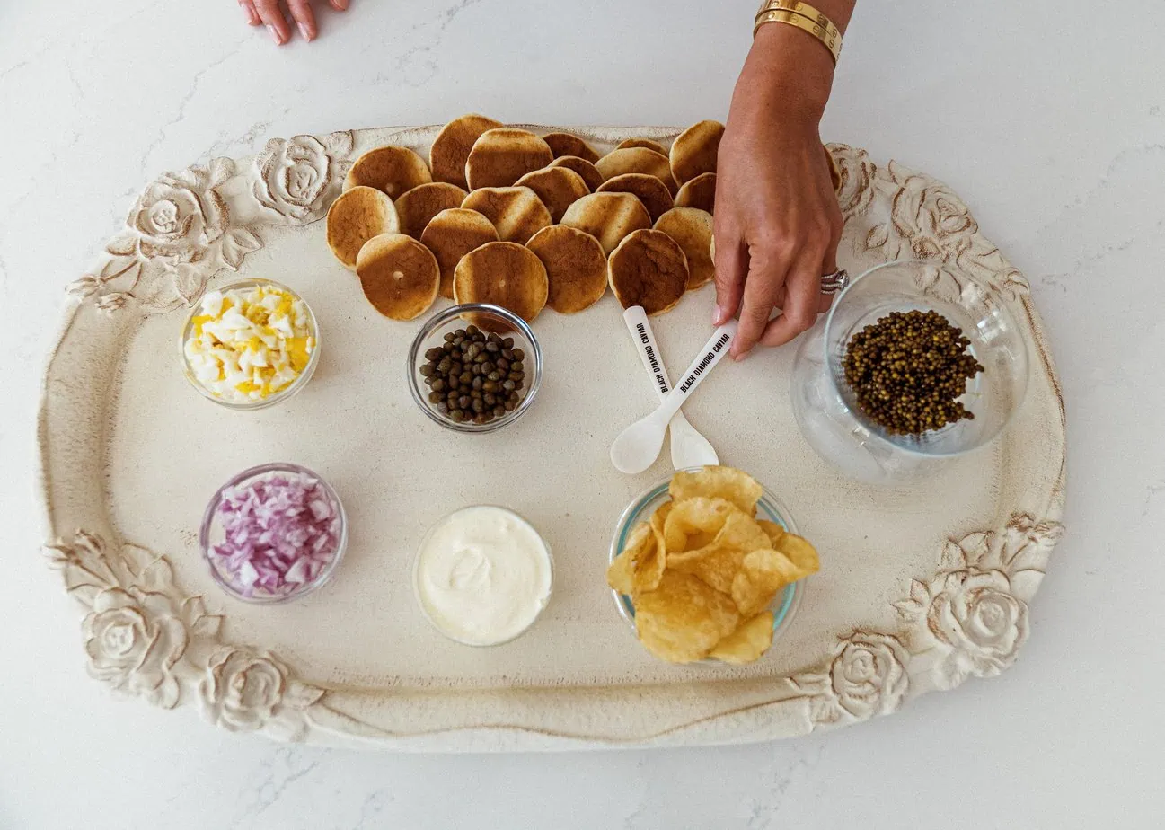 caviar board