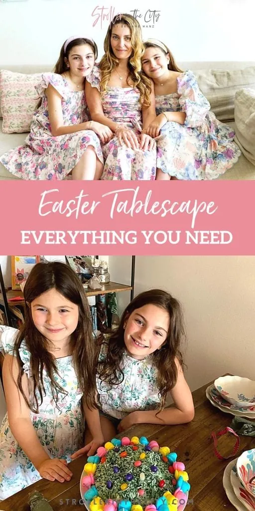 Everything You Need For an Easter Tablescape | Stroller in the City