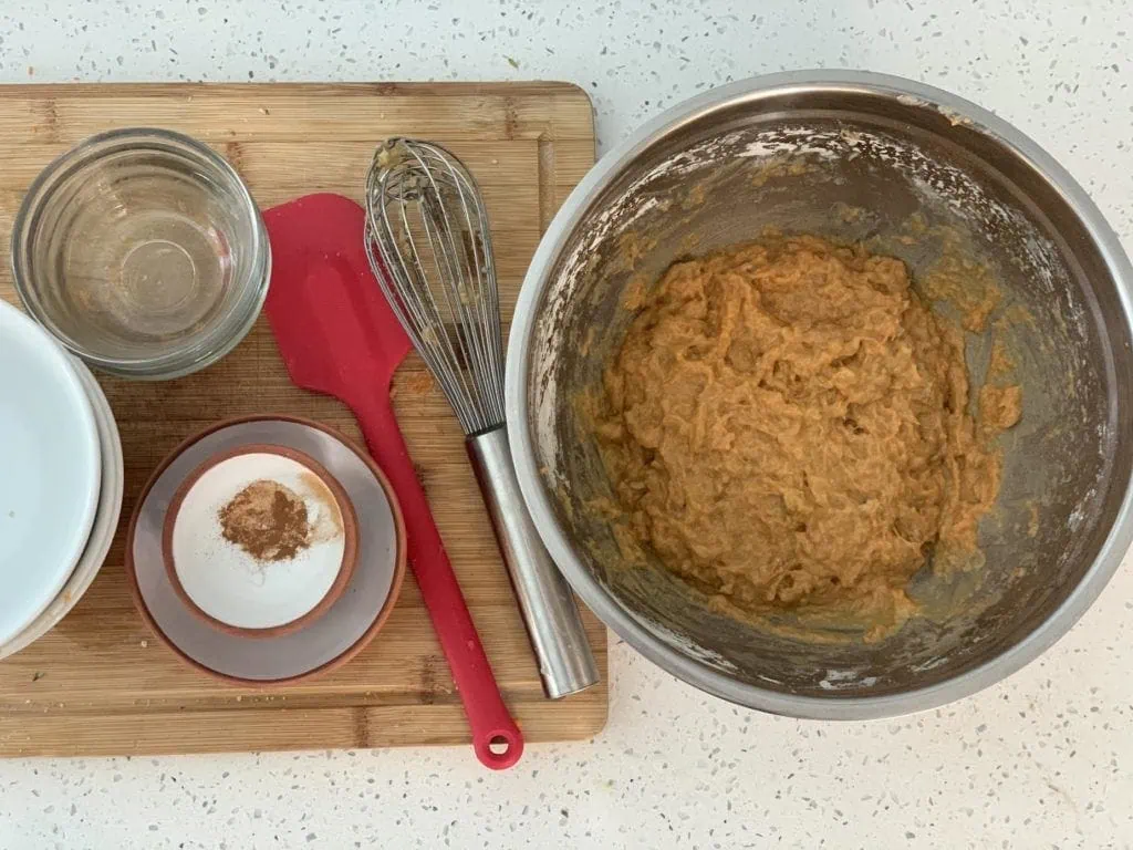 mummy carrot muffins