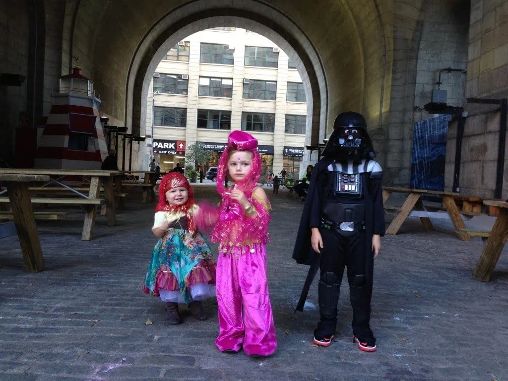 Kids' Halloween costumes for trick-or-treating in NYC