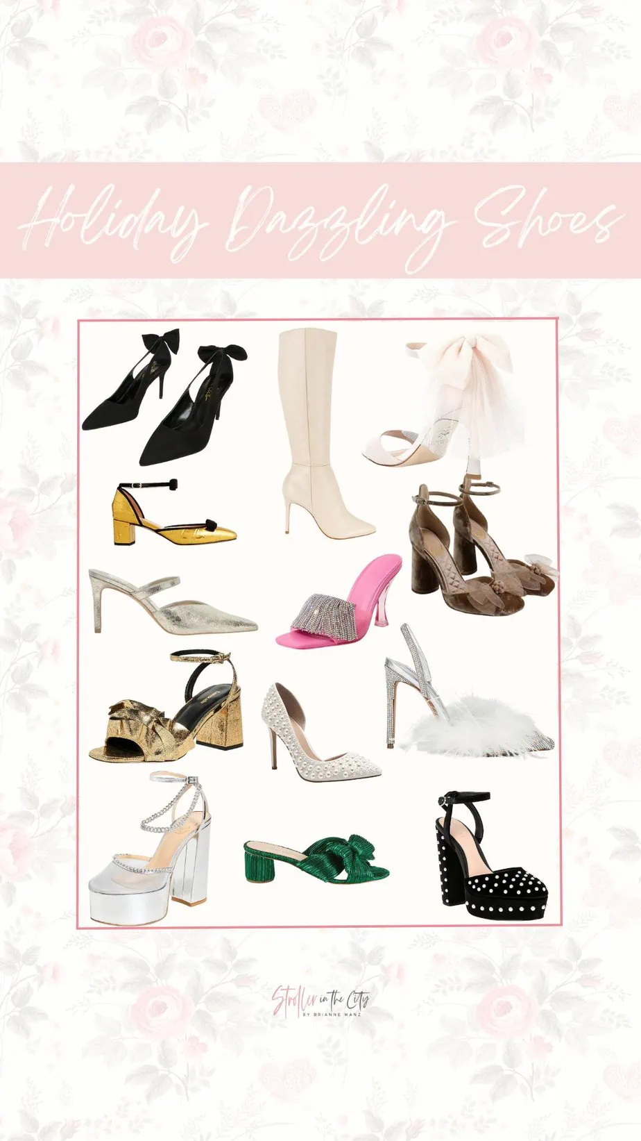 holiday dazzling shoes