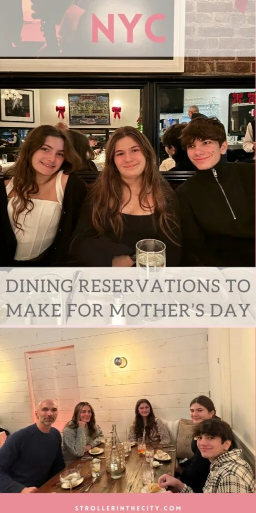 nyc Mother's Day restaurants