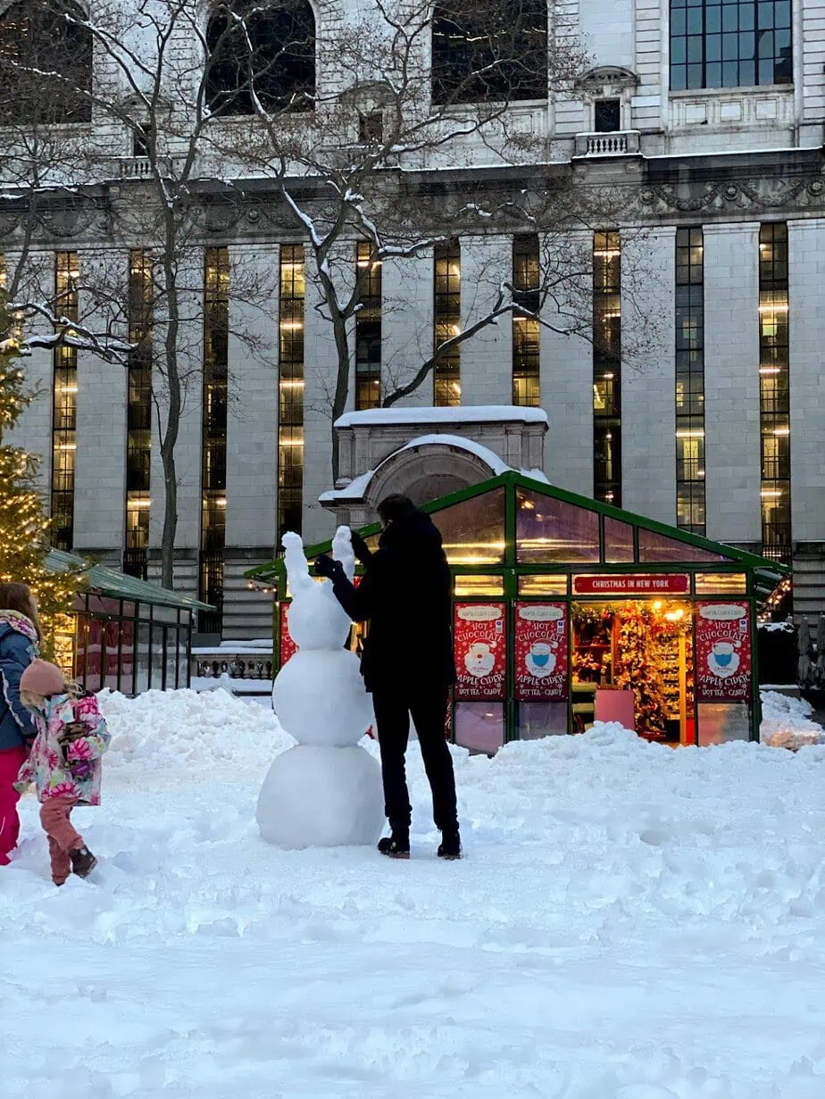 nyc holiday markets