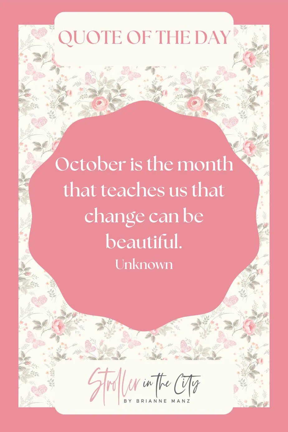 October quote