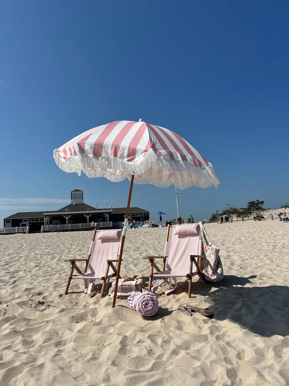 beach setup