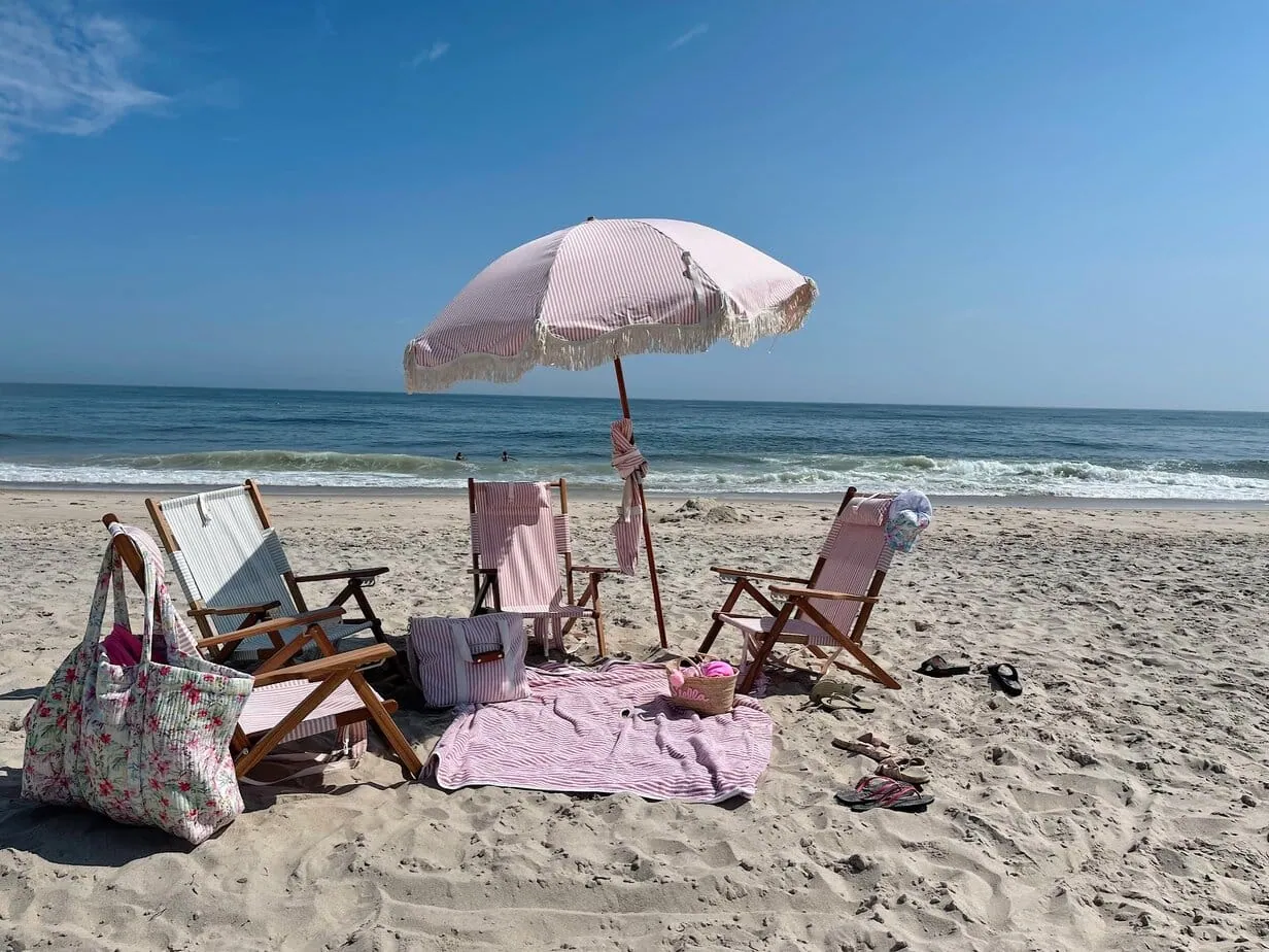 beach setup