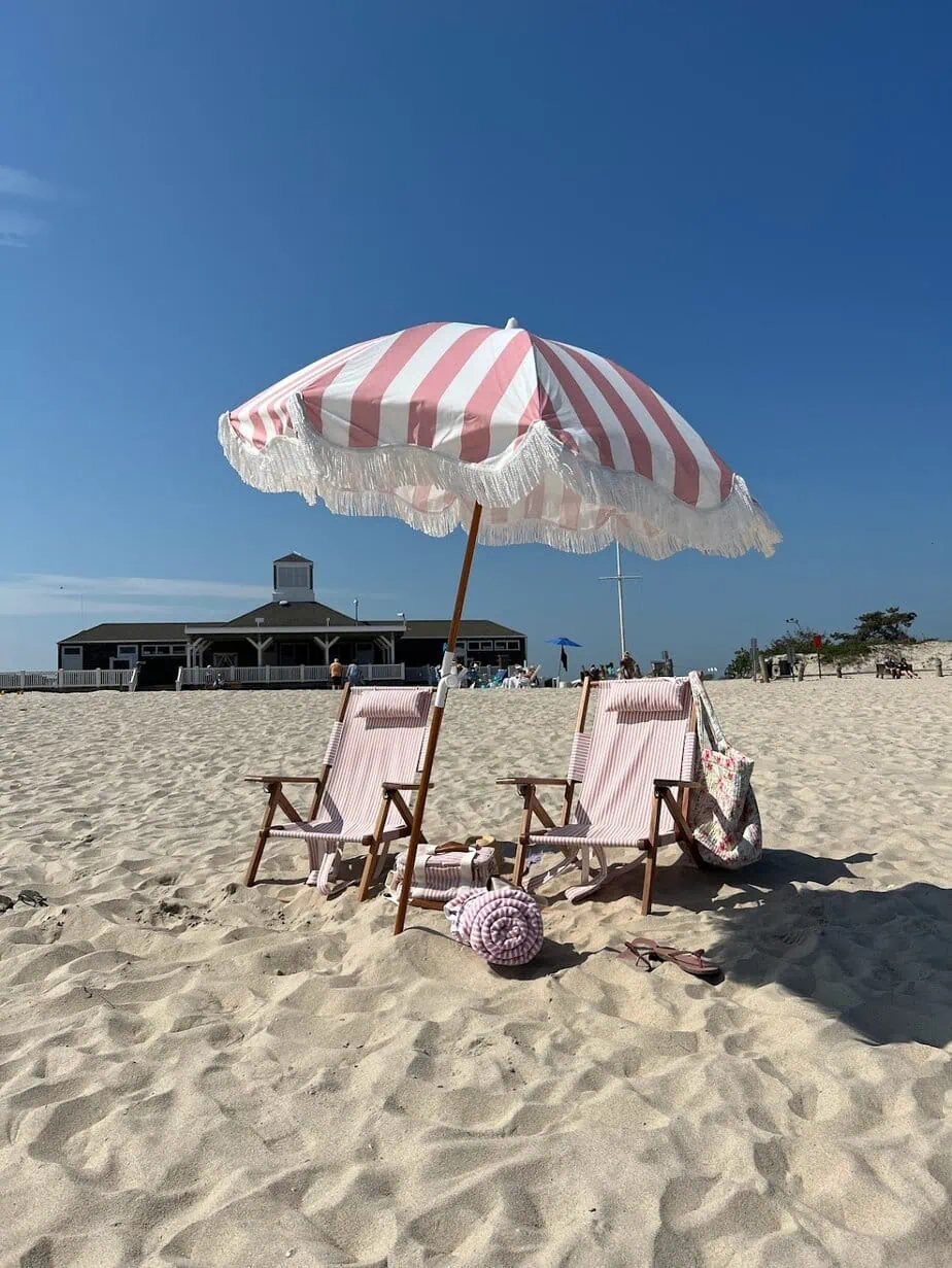 beach setup